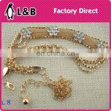 2016 Custom Made Lady Fashion Diamond Chain Belt
