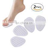 2 Pairs Forefoot Pain Relief Foot Pad (Self-Sticking & Re-Usable) for High Heels-Ball of Foot Cushions thumbnail-1