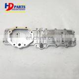 Diesel Engine S4K S4KT Oil Cooler Cover With Seat