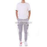 DiZNEW Customized Wholesale Cargo Joggers 100% Cotton Sweatpants With Pockets thumbnail-5