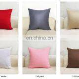 Amazon Hot Sale RAWHOUSE 45cm x 45cm Plain Cushion Cover Cotton for Sofa thumbnail-7