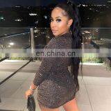 LAITE D2201 Autumn&winter New Arrivals Fashion Hollowing Out Mini Sexy Dress Women Bandage Party Club Dresses thumbnail-5