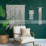 2019 Handicraft Home Accessories Macrame Cord Art Hotel Bar Used Large Cotton Macrame Rope Wall Hanging Accessories thumbnail-4