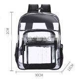 New Cold Resistant Transparent Waterproof PVC Backpacks Beach Clear Backpack thumbnail-7