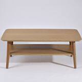 Cheap Rectangle Wood Coffee Table With Storage From Factory Directly