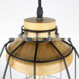 Retro Iron Suspension Cage Loft Pendant Lighting thumbnail-6