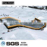 Inflatable Wedge Ramp Platform Bmx Skateboard Skate Jump Launch Bike Scooter Trick Park Kids Inflatable Air Ramp Landing thumbnail-4