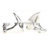 Men Sailing Captain Ship Boat Cufflinks Metal Blue Ocean Cuff Links Silver Hot thumbnail-2