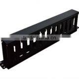12 Port 1 U Cable Manager for Telecom With Metal+plastic Material thumbnail-1