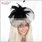 fashion cheap balck hair flower adult headbands