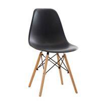 Cheap Hot Sale Dining Chair of 4 Modern Plastic Outdoor Garden Cafe Restaurant Chair thumbnail-3