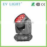 Night Club Lighting 19*15W RGBW 4 in 1 ZOOM Led Moving Head Wash Light thumbnail-3
