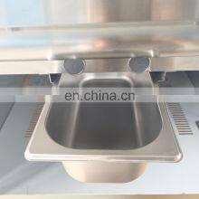 Stainless Steel Gas Griddle With Cabinet(1/3 Grooved)(CE Cerificate) thumbnail-5