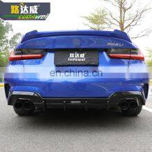 Body Parts AK Style Rear Bumper Lip For 2019+ BMW G20 G28 New 3 Seriesr Rear Diffuser thumbnail-3