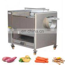Stainless Steel Potato Carrot Brush Automatic Green Onion Peeling Machine Full 304 Stainless Steel