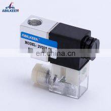 AC220V DC24V Normally Closed 2 /2Way Valve G1/8 2V025-06 Direct Action Air Electric Pneumatic Control Solenoid Valve thumbnail-2