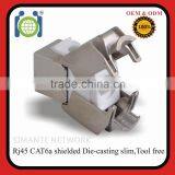 Keystone Jack CAT6a Shielded Modular Jack thumbnail-3