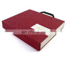 Custom With Logo Paper Briefcase Shaped Colored Chocolate Candy Packaging Cardboard Sheets 3x3x3 Inlay Box thumbnail-2