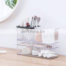 PS Cosmetic Storage Box Transparent Makeup Organizer and Jewelry Display Box For Dresser, Home thumbnail-3