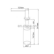 Hotel Black Foam Lotion Bottle Colored Pump Kitchen Bathroom Hand Foaming Liquid Soap Dispenser thumbnail-3