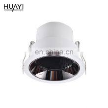 HUAYI China Manufacturer White Color Pc Dimming 6w Indoor Living Room Shop Recessed Mounted Led Spotlight thumbnail-1