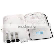 IP65 8 Core CTO White Nap Ftth Fiber Distribution Box PLC Splitter Box thumbnail-2