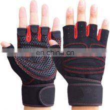 Custom Design & Logo Workout Weight Lifting Gloves Protection Wrist Wraps Fitness Weight Lifting Gym Gloves thumbnail-4