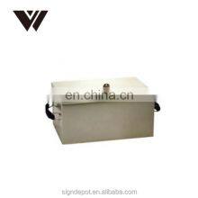 Locking Steel Security File Box Document Storage Organizer thumbnail-5