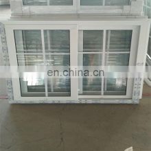 American style Custom Brown color powder coated aluminum sliding window price list champagne color