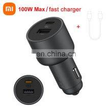 Xiaomi Car Charger Fast Charging Version 1A1C 100W USB-C 100W MAX Fast Charging/USB-A, USB-C Dual-port Output thumbnail-2