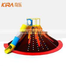 Manufacturer Supply Children Indoor Playground Equipment With Volcano Slide For Kids