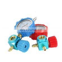 Refrigeration Air Conditioning Single Digital Pressure Gauge With Sight Glass Manifold Gauge Set R134 thumbnail-4