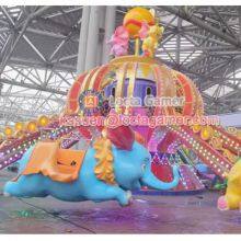 Zhongshan Tai Le Play Children Indoor and Outdoor Small and Medium-sized Rotary Aircraft Automatic Lift DUMBO Play Equipment thumbnail-1