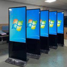 Vertical Touch Advertising Machine, High-definition Video Network Player, Multimedia Commercial Capacitive Touch All-in-one Machine thumbnail-1