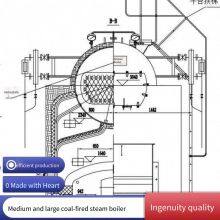3-ton Biomass Steam Boiler, Dzl3-1.25-t Chain Grate Biomass Steam Boiler thumbnail-1