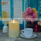 ABEI Lycas Patented Ivory Pillar Flameless 3D Moving Flame Led Candle Niganha thumbnail-3