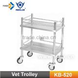 Stainless Steel Pet Trolly Dog Cart KB-520