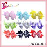 Factory Wholesale Hair Accessories New Years Hair Bows,stretch Ribbon Bow Tied thumbnail-6