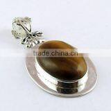 Honey Without Flowers !! Tiger's Eye 925 Sterling Silver Pendant, Handmade Silvber Jewelry, Silvber Jewelry thumbnail-2