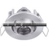 Aluminum Dia55mm*H40mm Warm White Modern Ceiling Downlight 1W Promotional Led Embedded Mounted Down Light With CE Rohs Quality Choice