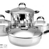 Olympic 304 Stainless Steel Cooking Pot Impact Bonding Bottom for Wholesale/Retailer