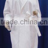 100% cotton cheap terry bathrobe