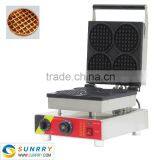 2015 Popular 4 Circle Shapes Waffle Cake Making Machine Maker(SUNRRY SY-WM42A)