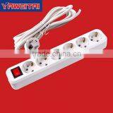 Europe High Quality Group Extension Sockets With Wire