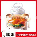 12L Electric Halogen Convection Oven With Tempered Glass Bowl for Kitchen Appliance thumbnail-1