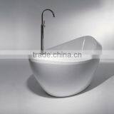 Rectangular Hot Free Standing Long Lasting Surface Modern Design Acrylic Small Deep Bathtub Classical Bathtub thumbnail-2