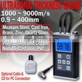 Digital Gauge TM8818 Velocity LSI Non Metal 0.9~400mm Ultrasonic Thickness Meter thumbnail-2