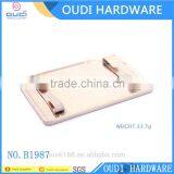 Eco Friendly Shiny Light Gold Custom Logo Decorative Bag Accessories thumbnail-3