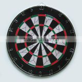 18'' flocked dartboard with metal number circle
