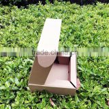 Factory Hot Sale Customized Brown Kraft Paper Folding Box